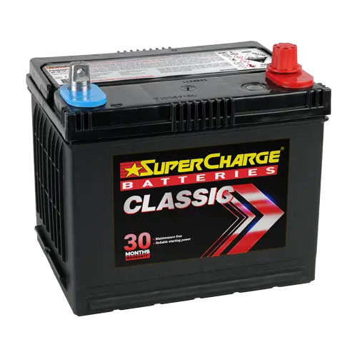 Classic NS50PL Car Battery by Supercharge Batteries