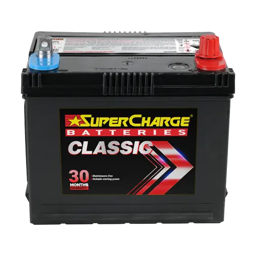Classic NS50PL Car Battery by Supercharge Batteries