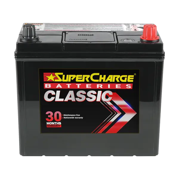 Classic NS60LS Car Battery by Supercharge Batteries