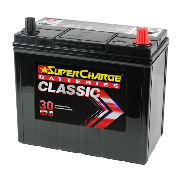 Classic NS60L Car Battery by Supercharge Batteries