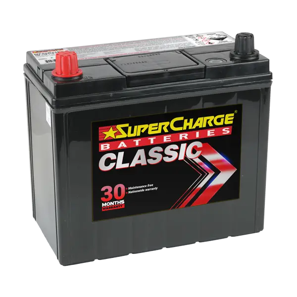 Classic NS60RS Car Battery by Supercharge Batteries