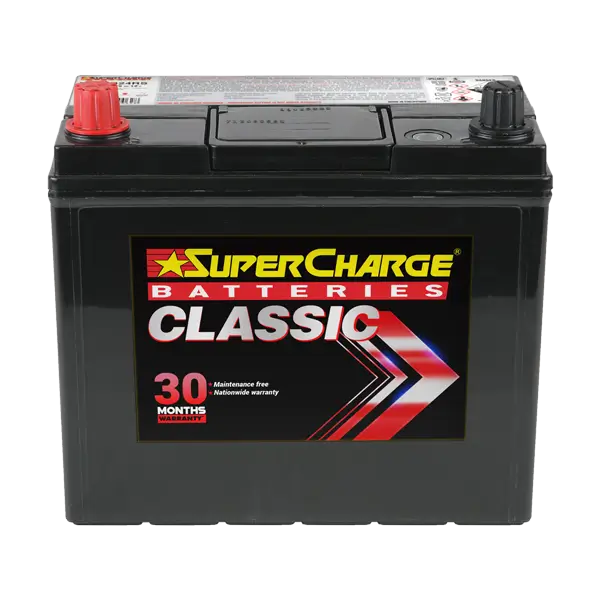 Classic NS60RS Car Battery by Supercharge Batteries