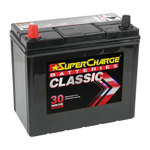 Classic NS60R Car Battery by Supercharge Batteries