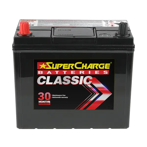 Classic NS60R Car Battery by Supercharge Batteries