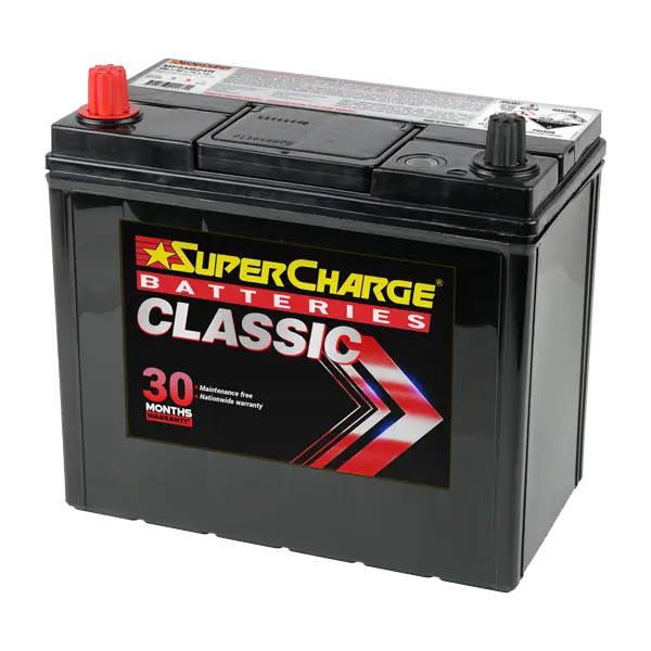 Classic NS60R Car Battery by Supercharge Batteries