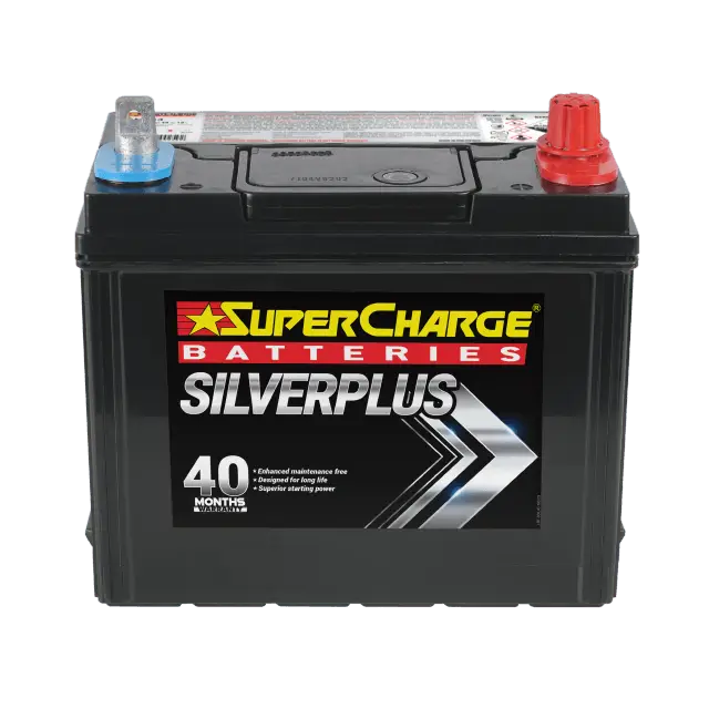 SilverPlus SMF43 Car Battery by Supercharge Batteries