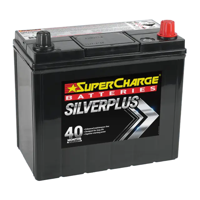 SilverPlus SMFNS60LS Car Battery by Supercharge Batteries