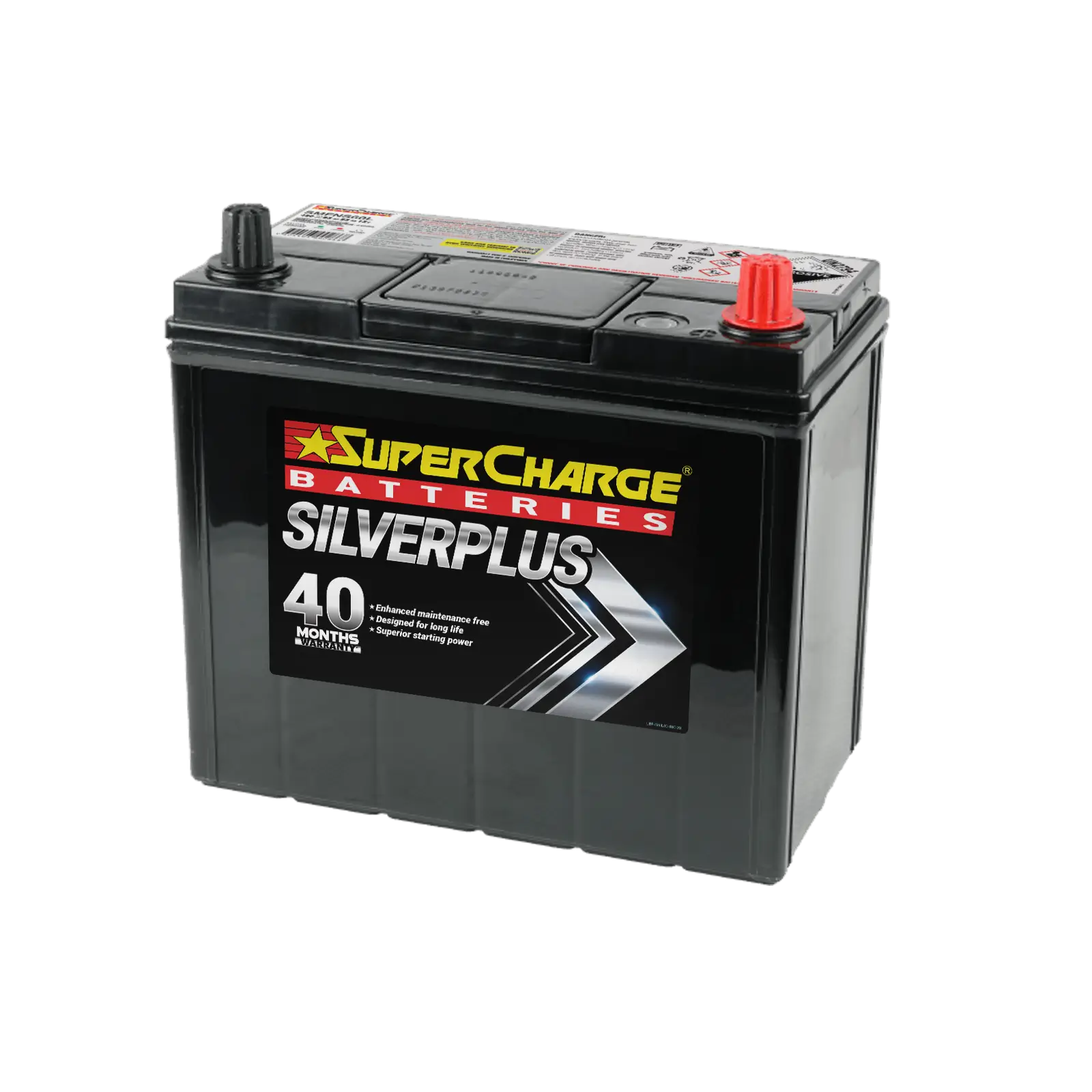 SilverPlus SMFNS60L Car Battery Battery by Supercharge Batteries